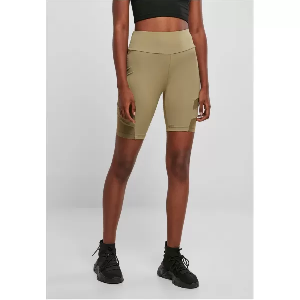  Damenshorts URBAN CLASSICS TB4354 KHAKI 