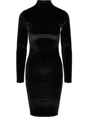 Kleid URBAN CLASSICS TB4550 SCHWARZ