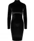 Kleid URBAN CLASSICS TB4550 SCHWARZ