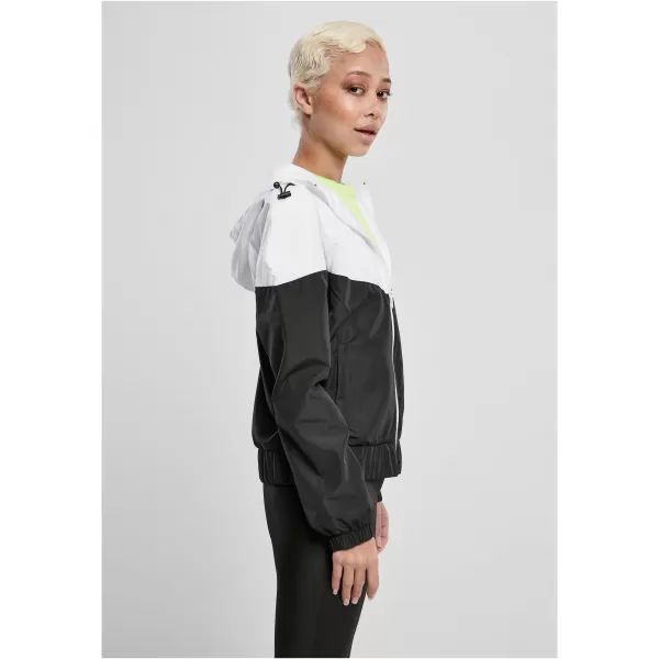  Damenjacke URBAN CLASSICS TB3638 WEIß/SCHWARZ 