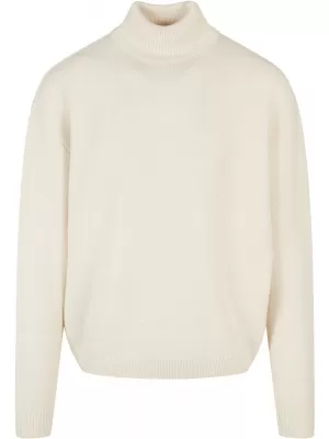 Herrenpullover URBAN CLASSICS TB4496 WEIß/SAND
