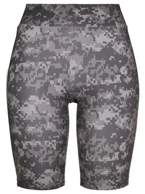Damenshorts URBAN CLASSICS TB3423 DUNKLE DIGITAL CAMO