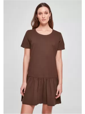 Kleid URBAN CLASSICS TB4104 BRAUN
