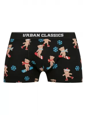 Boxer URBAN CLASSICS TB4503 TEDDY AOP/JASPER/MARINE