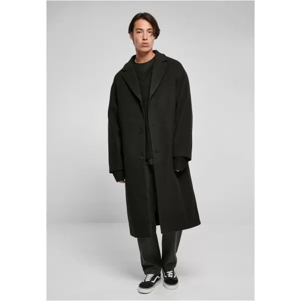  Männlicher Mantel URBAN CLASSICS TB5541 SCHWARZ 