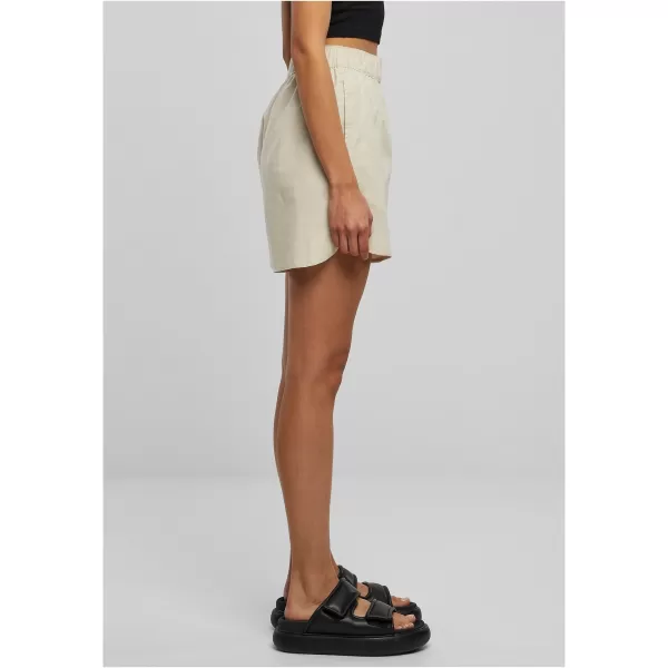  Damenshorts URBAN CLASSICS TB5993 WEICHES MEERESGRAS 