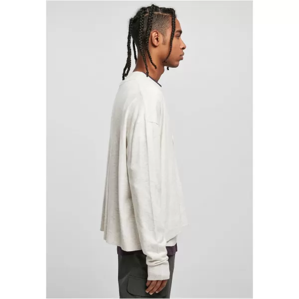  Herrenpullover URBAN CLASSICS TB5545 HELLGRAU 