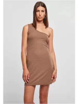Kleid URBAN CLASSICS TB5972 DUNKLER KHAKI