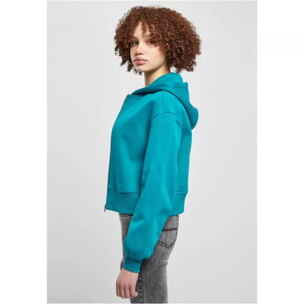  Damen Sweatshirt URBAN CLASSICS TB4766 WASSERGRÜN 