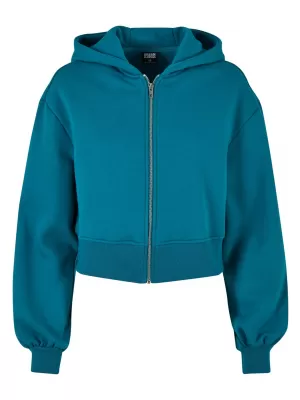 Damen Sweatshirt URBAN CLASSICS TB4766 WASSERGRÜN