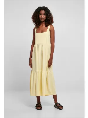 Kleid URBAN CLASSICS TB4784 SANFTES GELB
