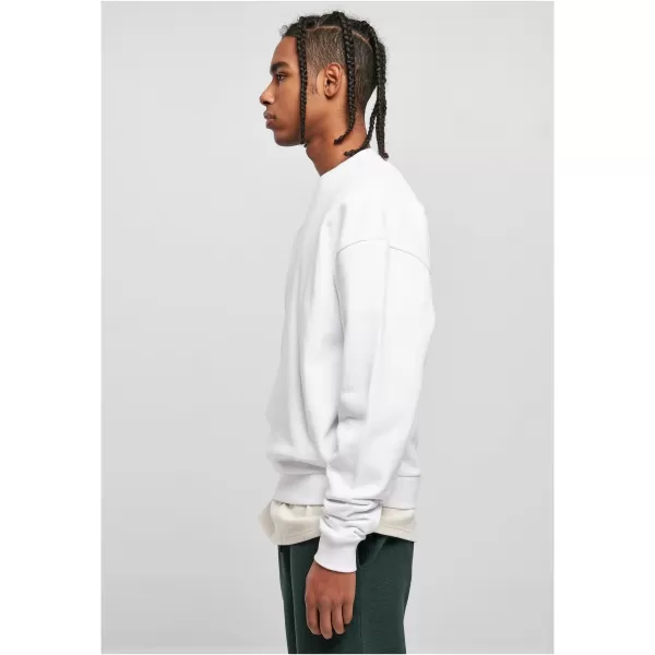  Herren -Sweatshirt URBAN CLASSICS TB5575 WEIß 