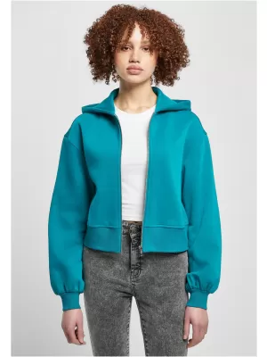 Damen Sweatshirt URBAN CLASSICS TB4766 WASSERGRÜN