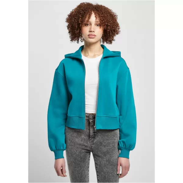  Damen Sweatshirt URBAN CLASSICS TB4766 WASSERGRÜN 