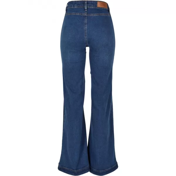  Damenhosen URBAN CLASSICS TB5452 TIEFBLAU GEWASCHEN 