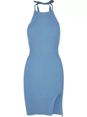 Kleid URBAN CLASSICS TB5494 HORIZONTBLAU
