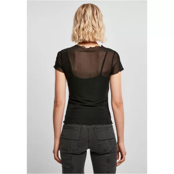 Hemd URBAN CLASSICS TB4770 SCHWARZ 