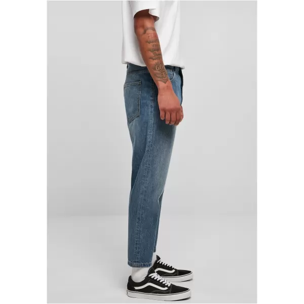  Jeans URBAN CLASSICS TB5591 MITTELSCHWERBLAU 