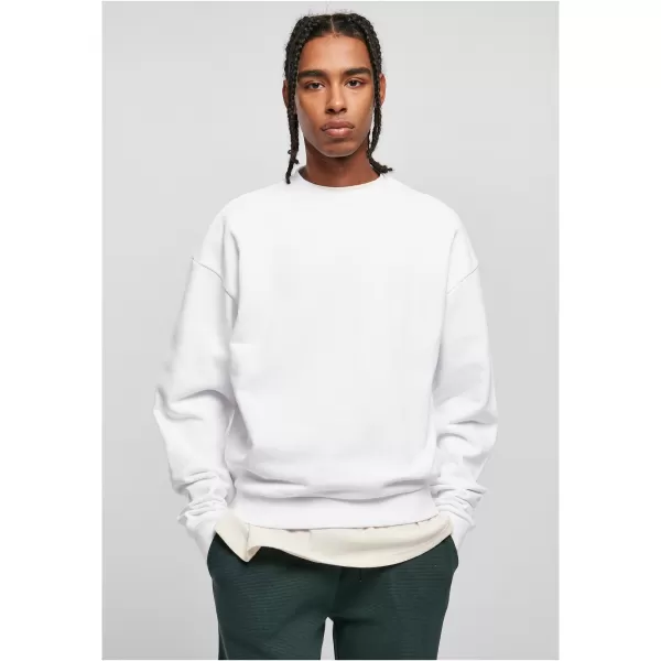  Herren -Sweatshirt URBAN CLASSICS TB5575 WEIß 