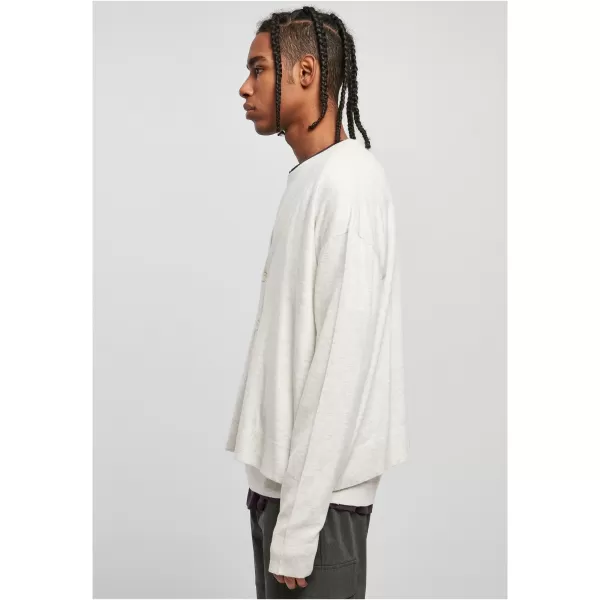  Herrenpullover URBAN CLASSICS TB5545 HELLGRAU 