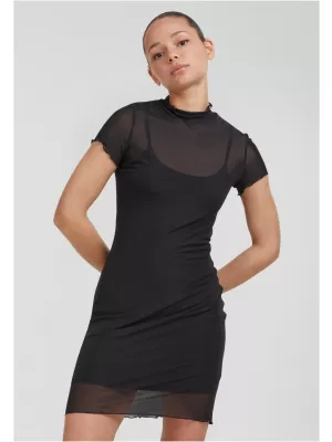 Kleid URBAN CLASSICS TB5024 SCHWARZ
