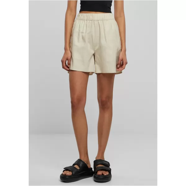  Damenshorts URBAN CLASSICS TB5993 WEICHES MEERESGRAS 