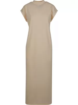Kleid URBAN CLASSICS TB6027 WEIß/SAND