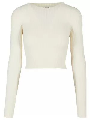 Damen URBAN CLASSICS TB5442 WEIß/SAND