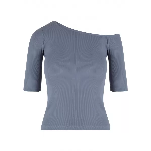  Damen-T-Shirt URBAN CLASSICS TB7096 WOLKENARTIG 