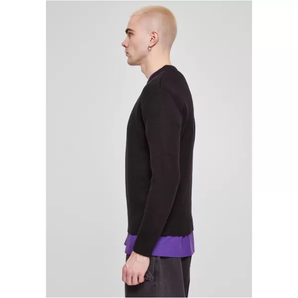  Herrenpullover URBAN CLASSICS TB6336 SCHWARZ 