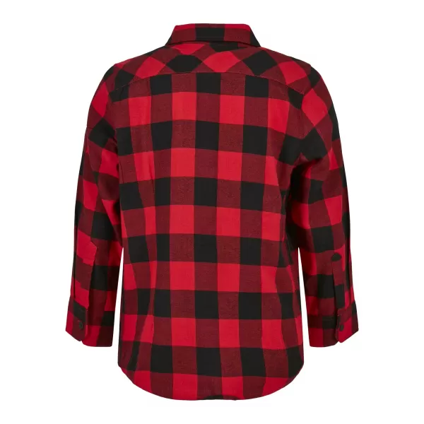  Hemd URBAN CLASSICS UCK297 SCHWARZ/ROT 