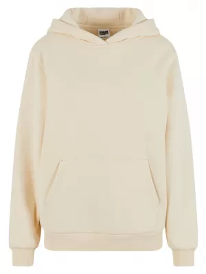 Damen-Sweatshirt URBAN CLASSICS TB7105 WEIß/SAND