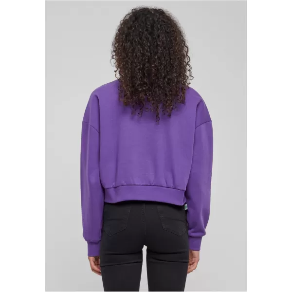  Damen Sweatshirt URBAN CLASSICS TB6090 ECHTES VIOLETT 