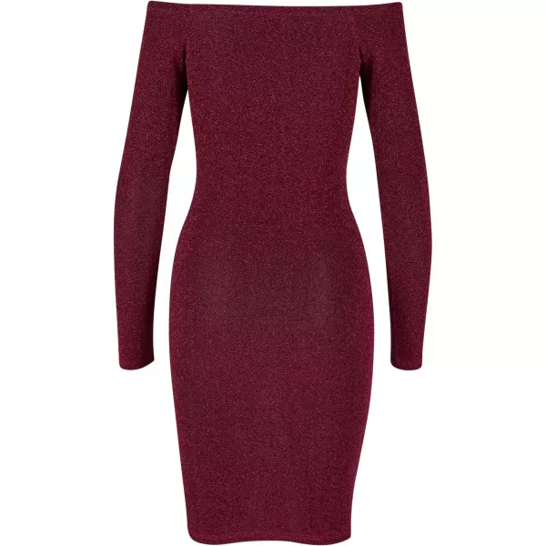 Kleid URBAN CLASSICS TB6144 BURGUND 