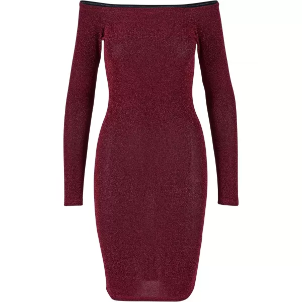  Kleid URBAN CLASSICS TB6144 BURGUND 