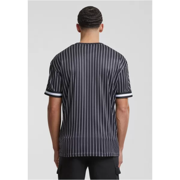  Hemd URBAN CLASSICS TB6680 SCHWARZ/WEIß 