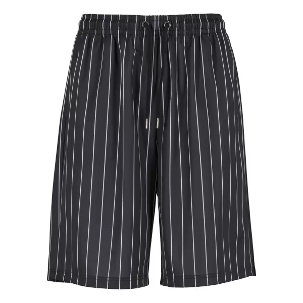  Shorts URBAN CLASSICS TB7384 SCHWARZ/WEIß 
