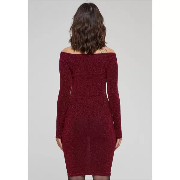  Kleid URBAN CLASSICS TB6144 BURGUND 