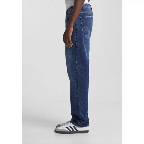 Jeans URBAN CLASSICS TB6396 NEUES DUNKELBLAU GEWASCHEN 