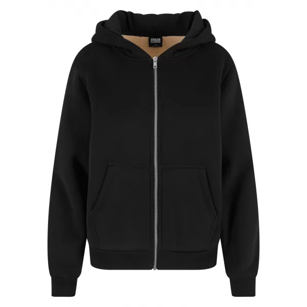  Damen Sweatshirt URBAN CLASSICS TB7166 SCHWARZ 