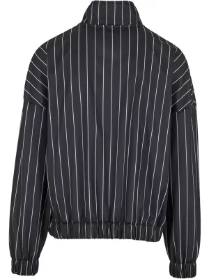 Jacke URBAN CLASSICS TB7382 SCHWARZ/WEIß