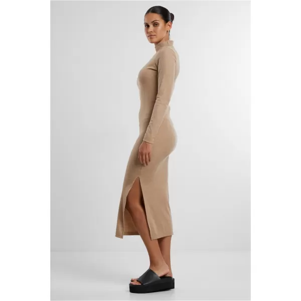  Kleid URBAN CLASSICS TB6933 BEIGE MELANGE 