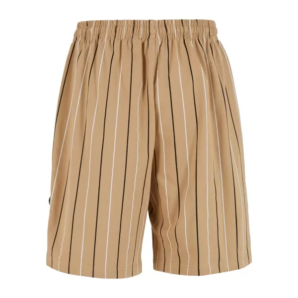  Shorts URBAN CLASSICS TB7314 UNION BEIGE/WEIß/SCHWARZ 