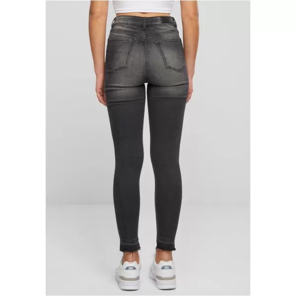  Damen URBAN CLASSICS TB6865 SCHWARZ GEWASCHEN 