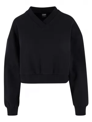 Damen Sweatshirt URBAN CLASSICS TB6090 SCHWARZ