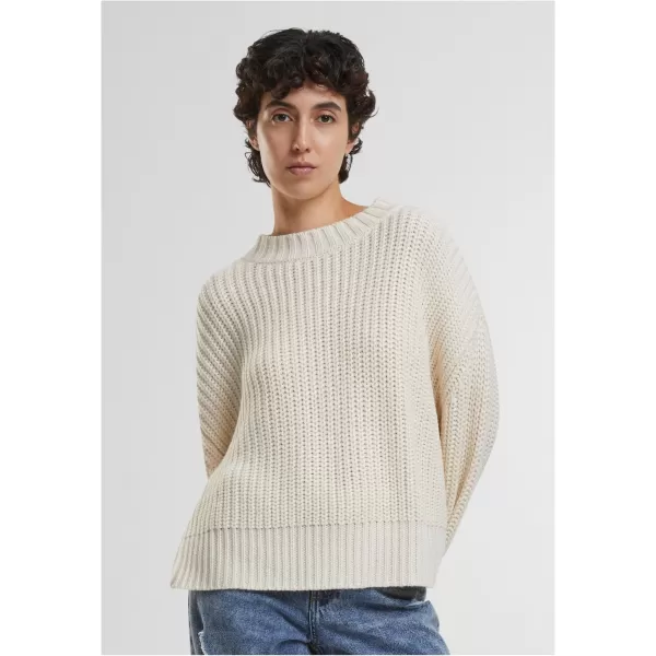  Damenpullover URBAN CLASSICS TB7093 WEIß/SAND 