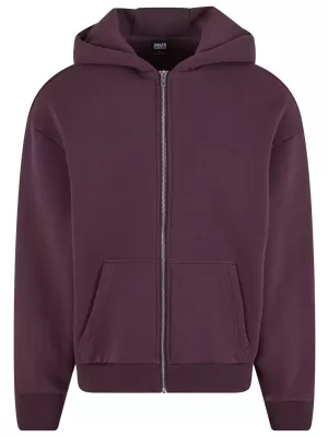 Herren-Sweatshirt URBAN CLASSICS TB7284 PFLAUMENVIOLETT