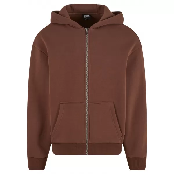  Herren-Sweatshirt URBAN CLASSICS TB7284 SCHOKOLADENBRAUN 