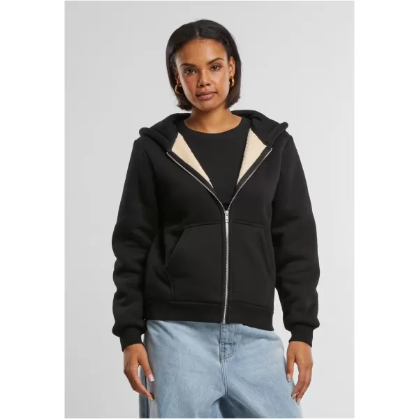  Damen Sweatshirt URBAN CLASSICS TB7166 SCHWARZ 