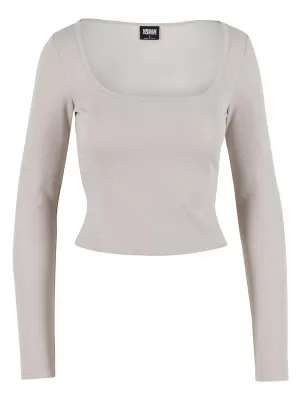 Damen-T-Shirt URBAN CLASSICS TB6996 WEIß/SAND